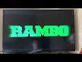 Opening To Rambo First Blood Part II 1985 2004 DVD