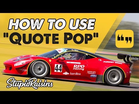 Motion Trackable Quotes FCPX Tutorial - Quote Pop 2