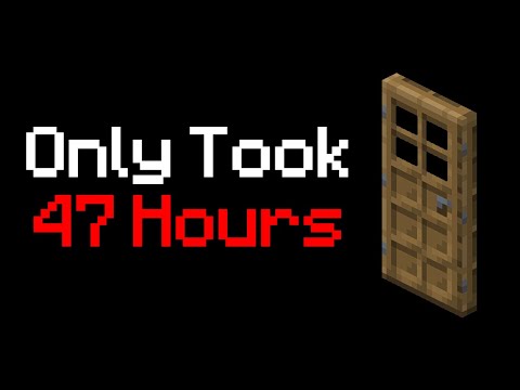 SHOCKING: The insane price of 1 wooden door in Minecraft