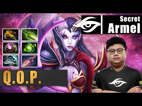 Queen of Pain Mid | Secret.Armel | 7.32E QUEEEN OF PAIN BROKEN BUILD | 7.32e Gameplay Highlights