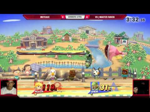 VS Weekly 6/22/17 - Winners Qtrs - MuteAce (Peach) vs. Master Raven (Sheik) - Smash 4