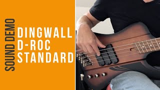 Video thumbnail for Dingwall D-Roc Standard - Sound Demo (no talking) by Bass Bonedo