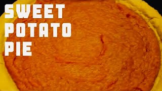 Home-Made Sweet Potato Pie (I'm Showing Some of  My Birthday Gifts)