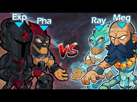 THE TEZCAS FACE OFF... Phazon & Experience VS MegD & Raydish - NA Ranked