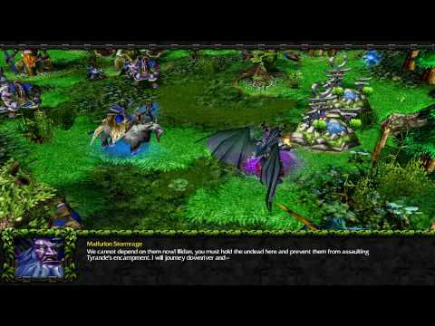 Warcraft III The Frozen Throne Cutscenes Sentinels 7-8 HD