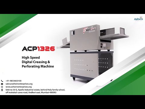 Creasing Perforating Machine