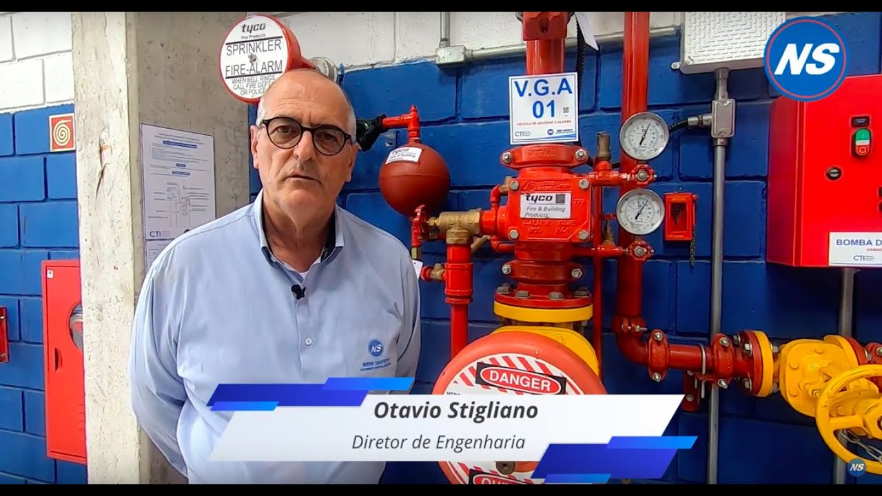 NEW SAFETY | Você Sabia? por Otavio Stigliano | Sistemas de Sprinkler