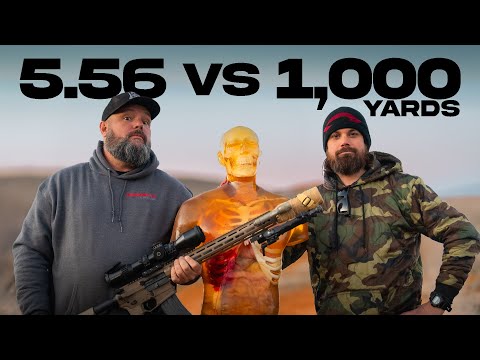 Is 5.56 LETHAL At 1,000 Yards?