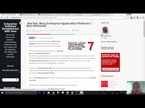 Getting Started with JBoss Enterprise Application Platform 7