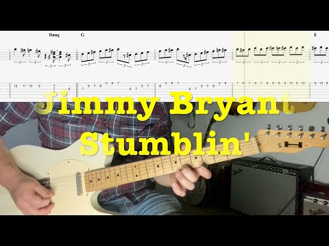 Jimmy Bryant - Stumblin' (Transcription)