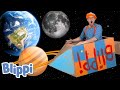 Blippi Builds A Rocketship Learn About The Solar System Science Videos For Kids