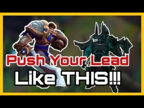 How To Snowball Your Lead | Garen Vs Mordekaiser Coaching Session