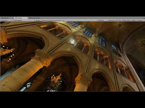 Visite Virtuelle de Notre Dame de Paris sur HTC Vive