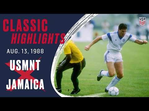 USA 5-1 JAMAICA Classic Highlights | Aug. 13, 1988 | Fenton, Mo. - St. Louis Soccer Park