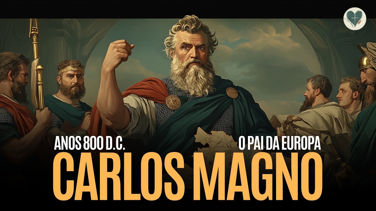 📌 SACRO-IMPÉRIO ROMANO Germânico: A aliança entre CARLOS MAGNO e a IGREJA - Anos 800 d.C.