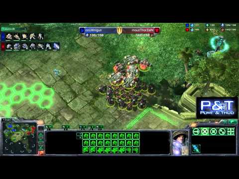 (HD306) mouzThorZaIN vs coLMinigun - TvP - Starcraft 2 Replay [FR]