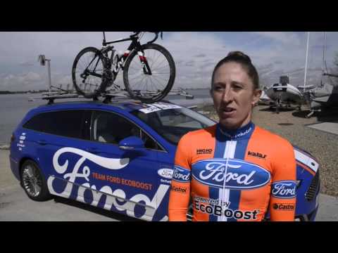 Team Ford EcoBoost's Nikki Juniper on Northumbrian Water's Alexandra Tour of the Reservoir