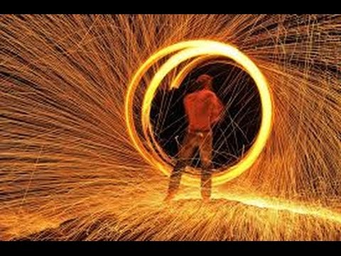 Жонглирование огнем. Италия, Сале Маразино. (giocoleria con il fuoco)