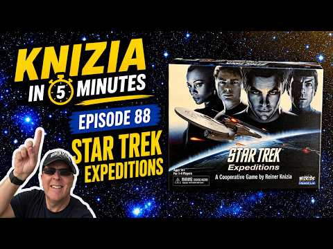 Knizia in Five Minutes. Episode 88 Star Trek Expeditions