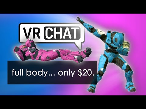 No Trackers. No Cameras. Full Body in VR. (Standable FBE // Full Body Estimation)