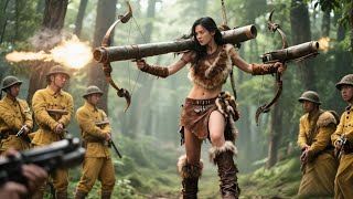 The despised village girl is a top agent who destroys the Japanese army with a machine gun