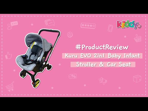 Product Review - Kuru EVO 2in1 Baby Infant Stroller & Car Seat