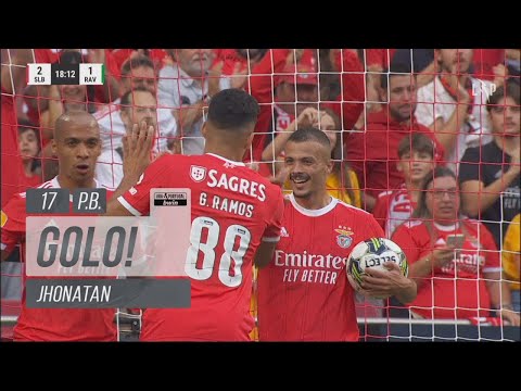 Goal | Golo Jhonatan: Benfica (2)-1 Rio Ave (Liga 22/23 #9)