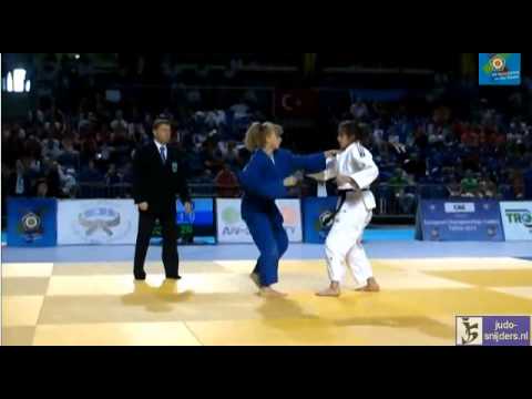 Judo 2013 European Championships U18 Tallinn: Senyayla (TUR) - Turcheva (RUS) [-44kg] final