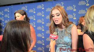 Ashlyn Pearce at the 41st Daytime Creative Arts Emmy Awards #CreativeArtsEmmys video