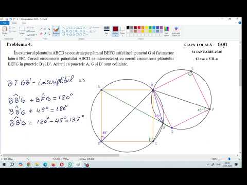 Problema 4 de la Olimpiada locală - Iaşi 2025  - Clasa a 7-a