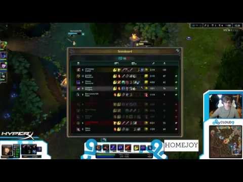 C9 Sneaky Caitlyn vs Ezreal [Challenger Ranked solo queue AD]