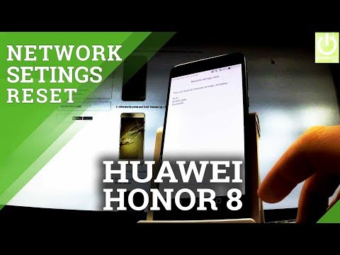 HUAWEI Honor 8 Reset Network Settings / Restore Network