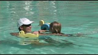 preview picture of video 'Macie E at her first Swimming Lesson Part 3'