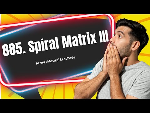 885. Spiral Matrix III | Array | LeetCode | Code + Explanation