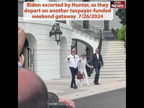 Biden escorted by Hunter weekend getaway; Vance : media lied, not about criticizing people no kids