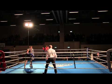 Hampus Henriksson vs Joel Öhrberg - kvartfinal SM boxning 2014