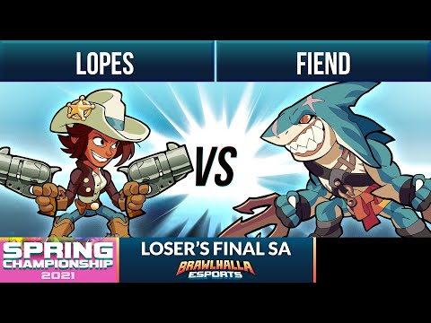 Lopes vs Fiend  Loser's Final  Spring Championship 2021  SA 1v1