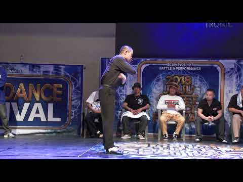 [4K]Tai vs Boogie Tronic  | POPPING SIDE BEST8 I 2018 JINJU SDF(StreetDance Festival)