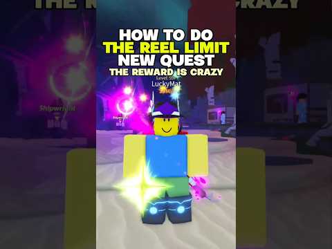 The Reel Limit Quest Tutorial on FISCH 🤩🔥 #roblox #fisch #robloxfisch