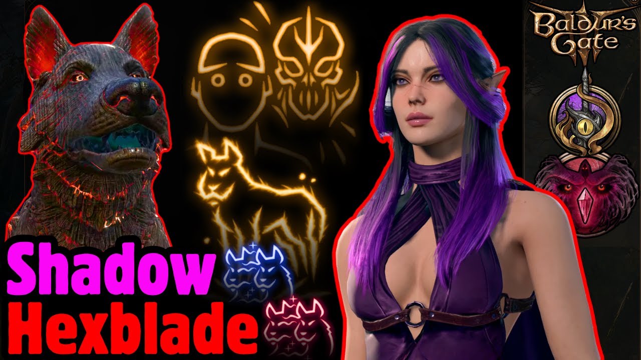 HEXBLADE SHADOW SORCERER Warlock Build - Baldur's Gate 3