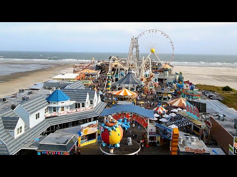 Wildwood Boardwalk Drone Tour 2021
