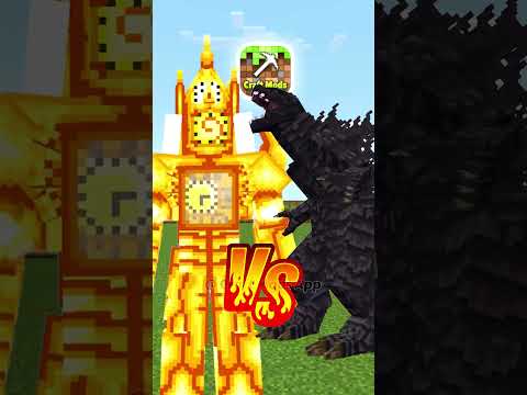 EPIC Minecraft Toilet Battle: Mods vs Godzilla!