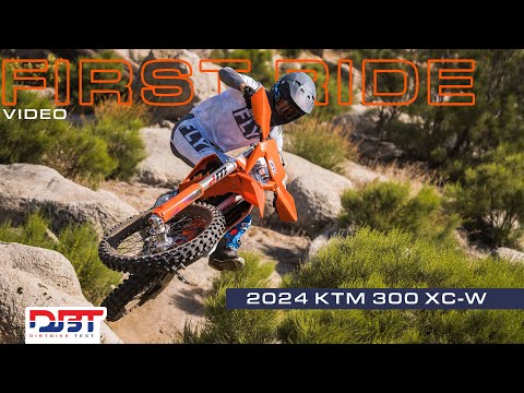 2024 KTM 300 XC-W TBi First Ride | Dirt Bike Test