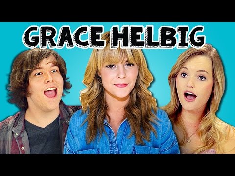 TEENSはGRACE HELBIGに反応する (TEENS REACT TO GRACE HELBIG)