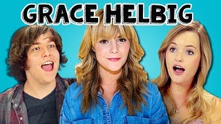 TEENS REACT TO GRACE HELBIG