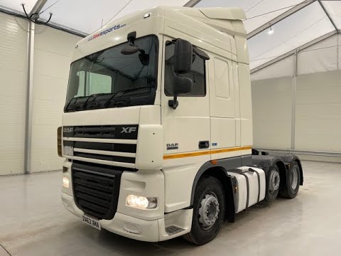 DX63 XMA - DAF XF105 460 6x2 Midlift Tractor Unit | Law Truck Centre UK