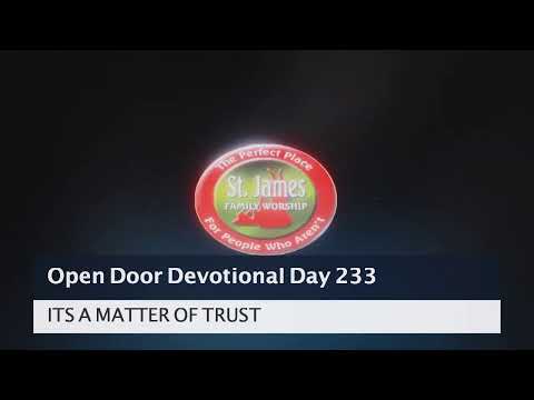 Open Door Devotional Day 233