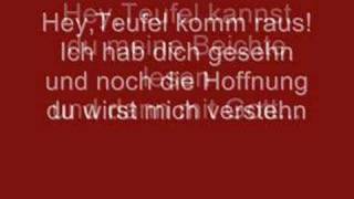 Tokio Hotel - Beichte with lyrics