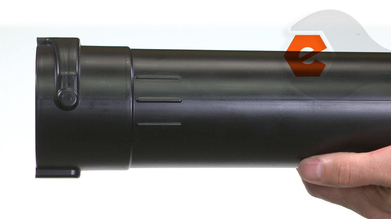 Replacing your Shindaiwa Leaf Blower / Vacuum Tube, Extension