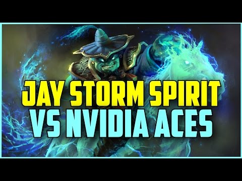 Mineski.Jay Storm Spirit vs NVIDIA Aces @ OK.- DOTA 2 Cup | Dota 2 Gameplay
